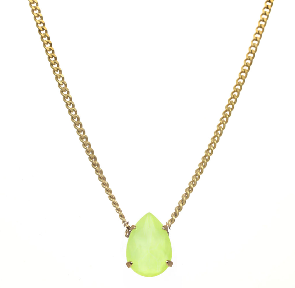 Lumi Necklace in Electric Yellow