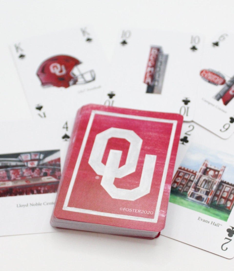 OU Playing Cards