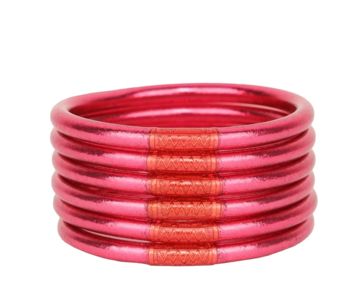 BuDhaGirl Pink All Weather Bangles