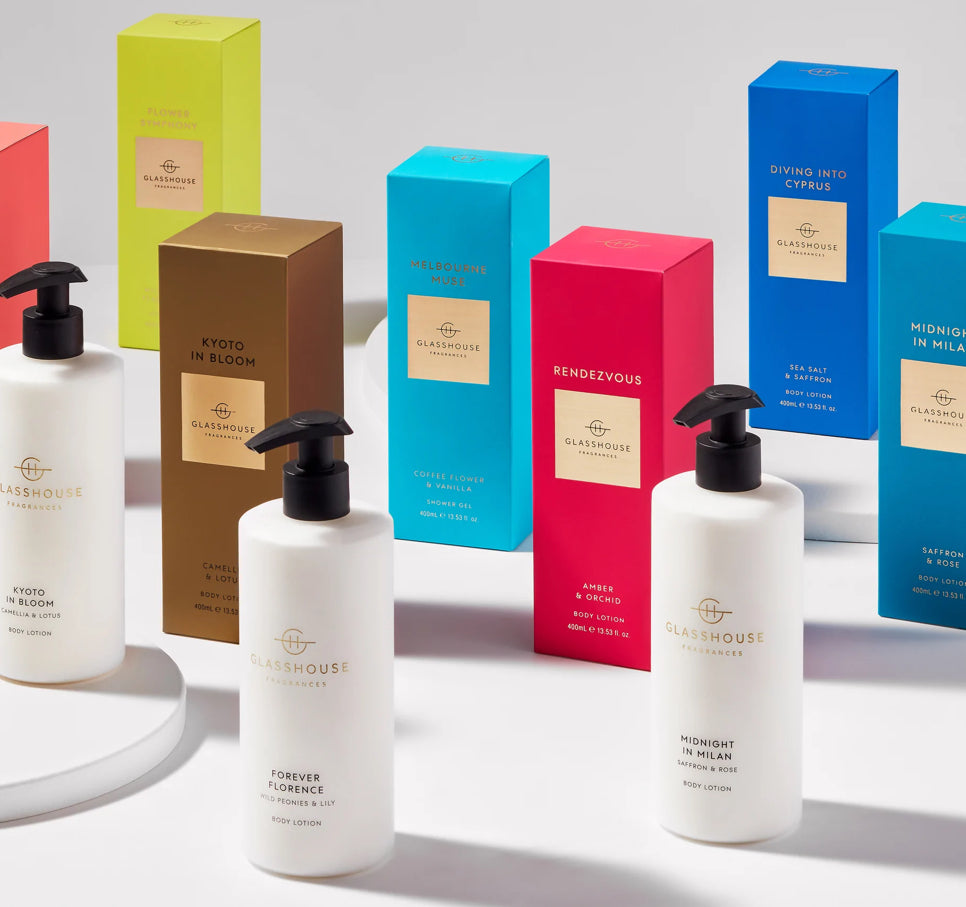 GlassHouse Kyoto in Bloom Body Lotion
