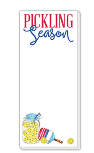 “Pickling Season” Skinny Notepad