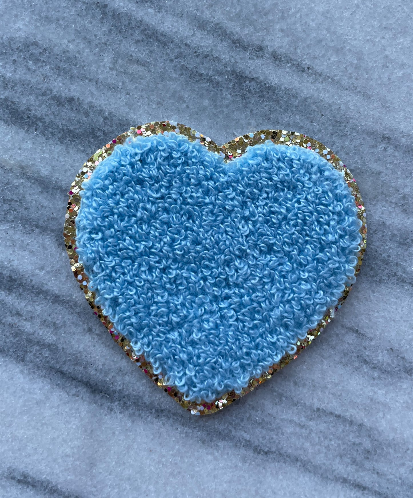 Blue Heart Patch