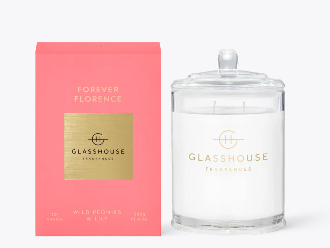 GlassHouse Forever Florence Soy Candle