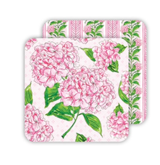 Pink Hydrangea Coasters