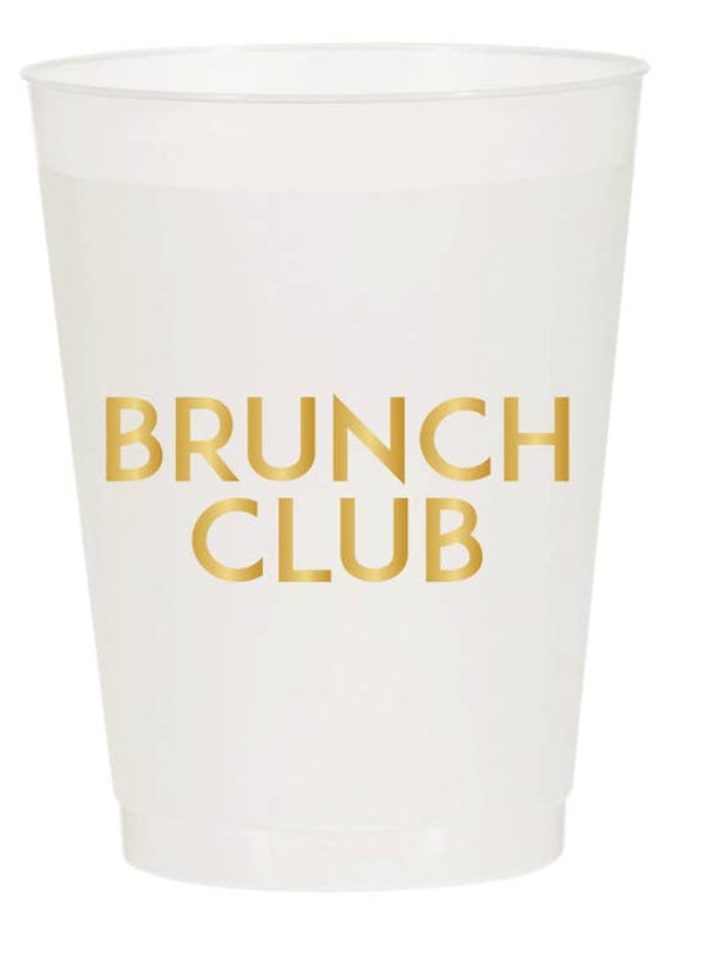 Brunch Club Frosted Cup
