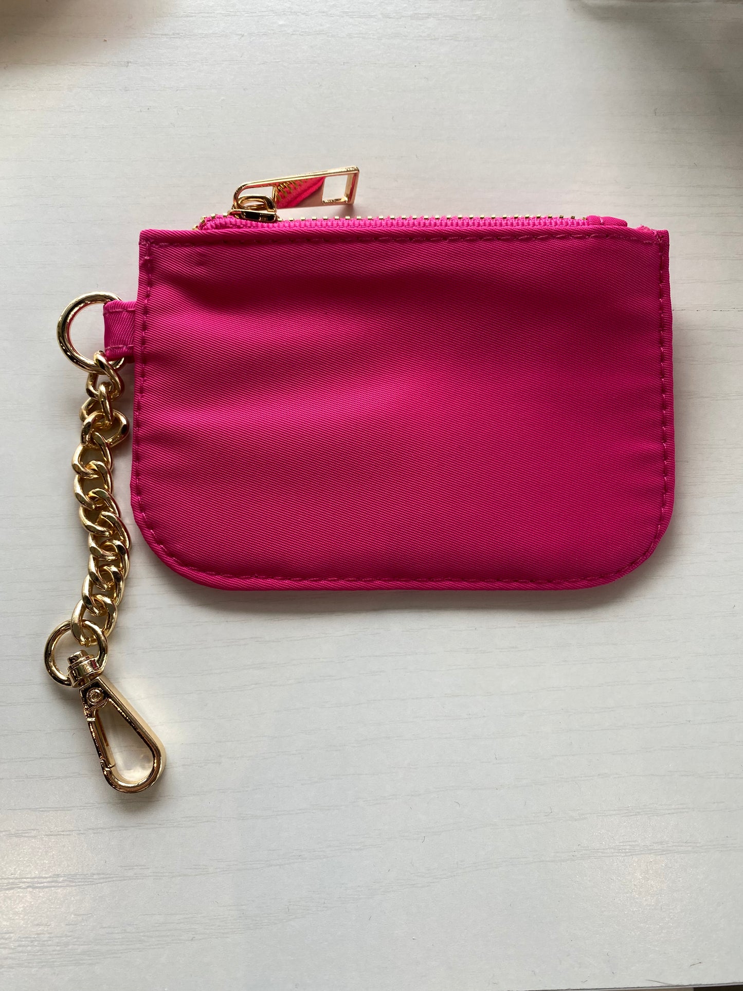 Zipper Key Chain Card Holder