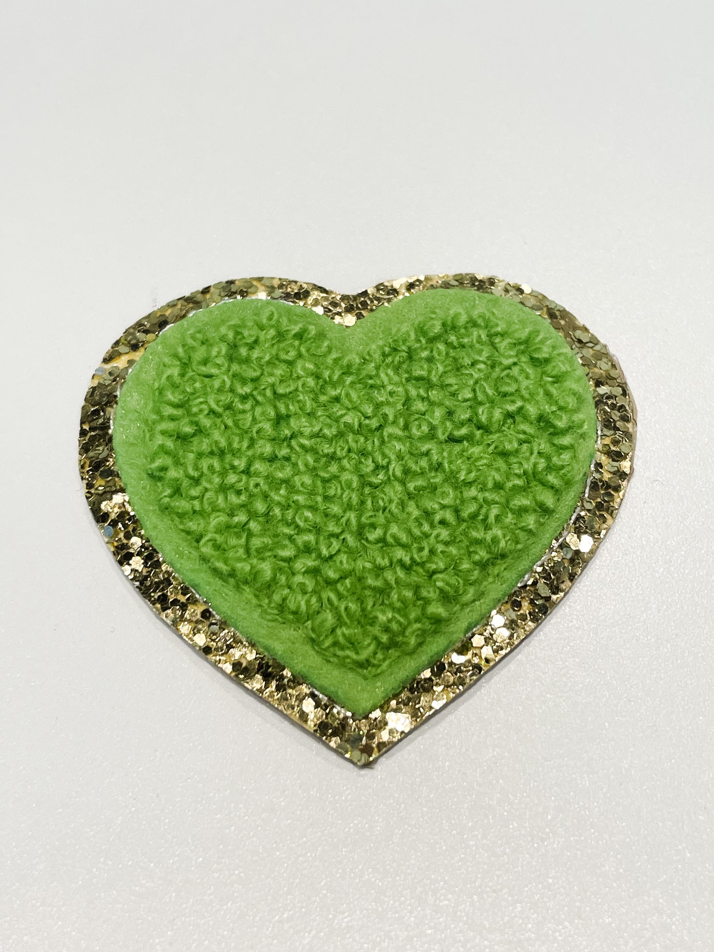 Small Green Heart Patch