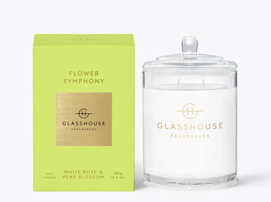 GlassHouse Flower Symphony Soy Candle